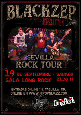 Blackzeprock – Tributo a Led Zeppelin (19/09/2026) en Sevilla