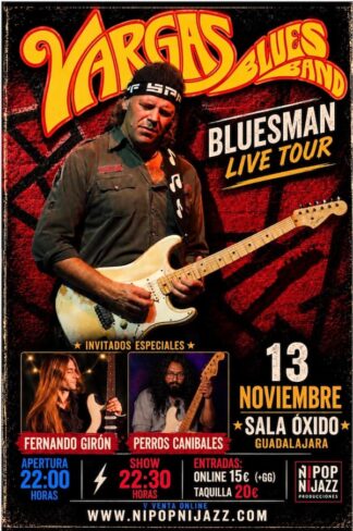 Vargas Blues Fest – Sala Óxido (13/11/26)