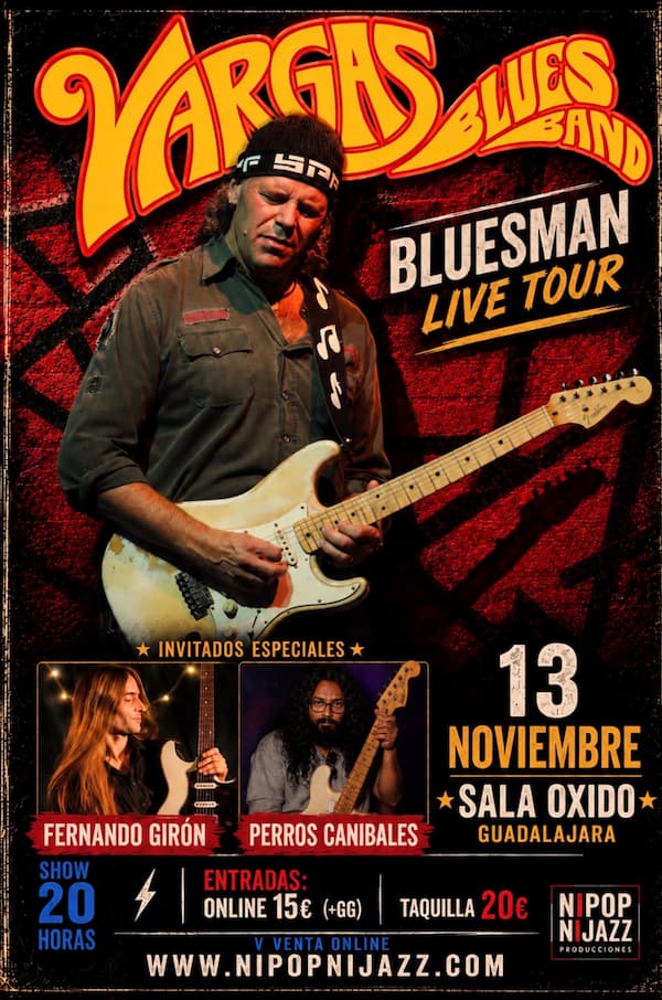 Vargas Blues Fest – Sala Óxido (13/11/26)